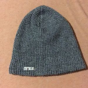 Grey beanie. Neff